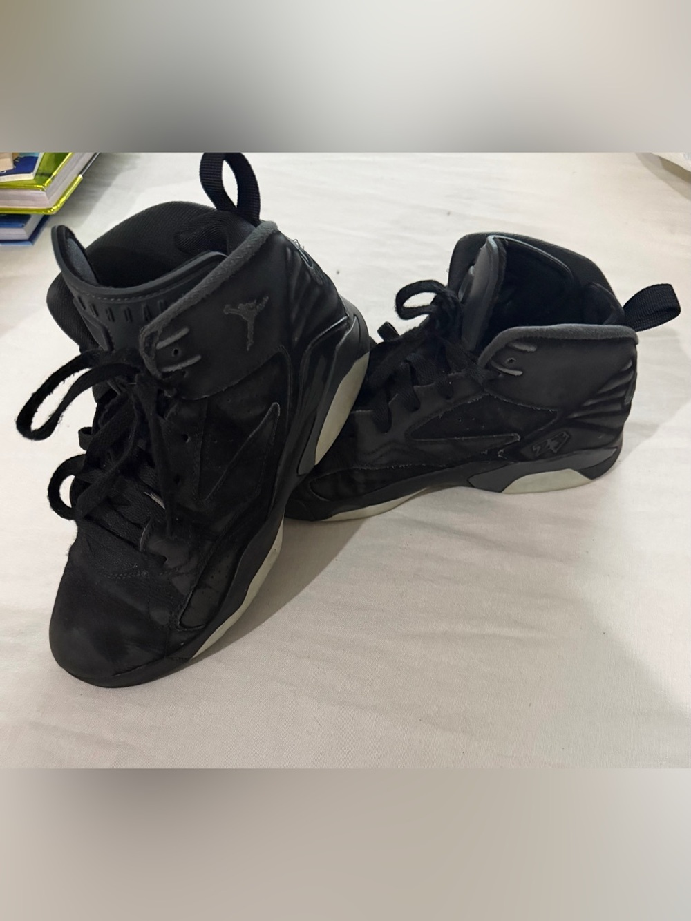 Jordan MVP 678  Black High-Top Sneakers